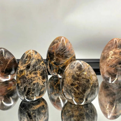 Large Black Moonstone Crystal Freeforms 450 - 600g - Look How They Shine