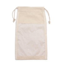 Large Cotton Window Pouch - 26x15cm - Look How They Shine