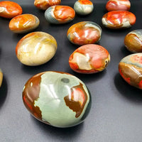 Large Polychrome Jasper Palmstones - Look How They Shine