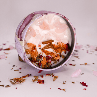 Love - 4oz The Crystal Collection Candle - Look How They Shine