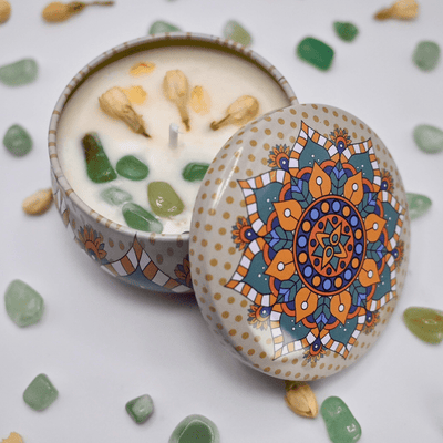 Luck - 4oz The Crystal Collection Candle - Look How They Shine