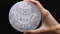 Medium Charging Plate 10cm - Hamsa - Look How They Shine