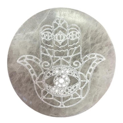 Medium Charging Plate 10cm - Hamsa - Look How They Shine