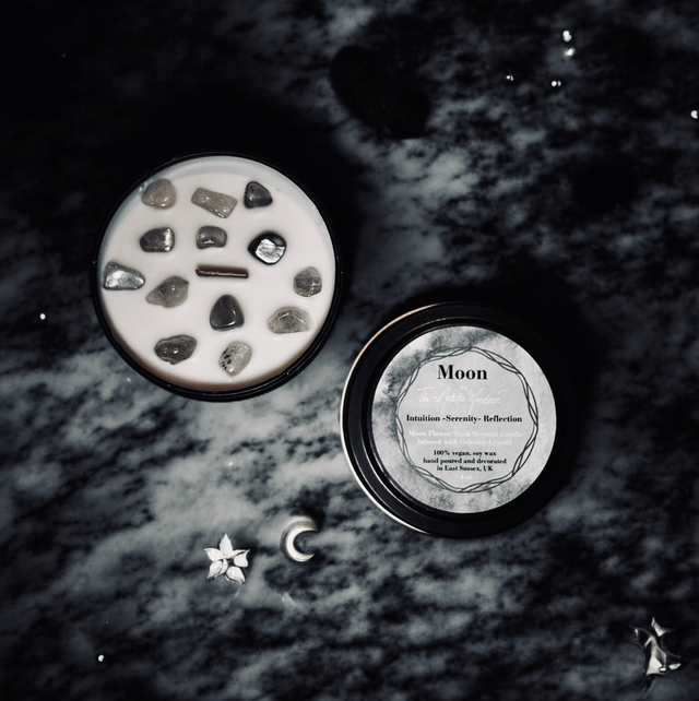Moon - 4oz The Celestial Range Candle - Look How They Shine