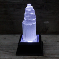 Natural Selenite Tower - 10 Cm - Look How They Shine