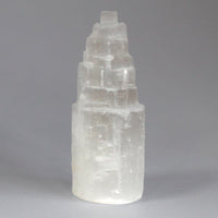 Natural Selenite Tower - 10 Cm - Look How They Shine