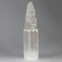 Natural Selenite Tower - 20 Cm - Look How They Shine