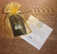 Opalite Teardrop Earrings Earrings Only - Look How They Shine