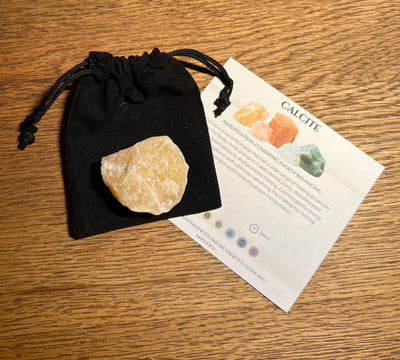 Orange Calcite Rough Healing Crystal - Look How They Shine