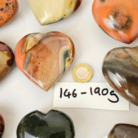 Polychrome Jasper Crystal Heart - Look How They Shine