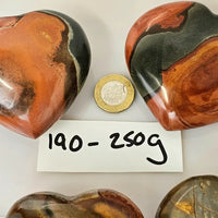 Polychrome Jasper Crystal Heart - Look How They Shine