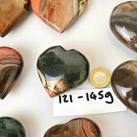 Polychrome Jasper Crystal Heart - Look How They Shine
