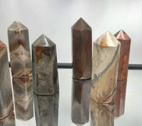 Polychrome Jasper Crystal Prisms - Towers - Look How They Shine