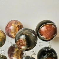 Polychrome Jasper Spheres - Look How They Shine