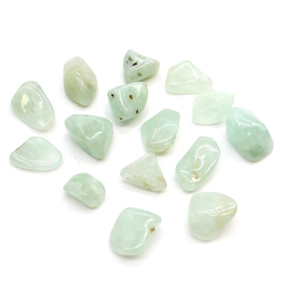 Prehnite - Tumble Stone - Look How They Shine