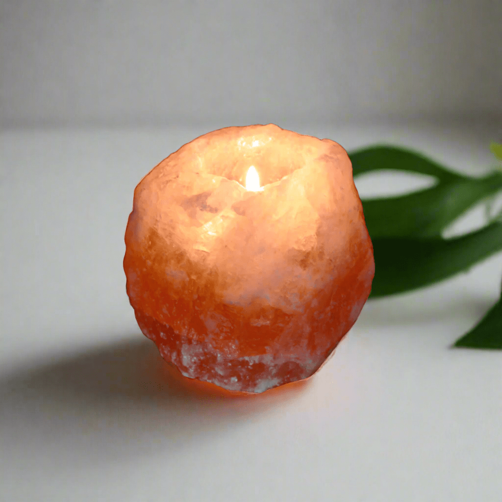 Quality Natural Salt Candle Holder 600 - 800g - Look How They Shine