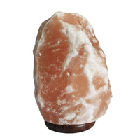 Quality Natural Salt Lamp - & Base Apx 8 - 10kg - Look How They Shine