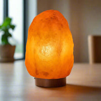 Quality Salt Lamp - Uk Plug - Appx 1.5 - 2kg - Look How They Shine