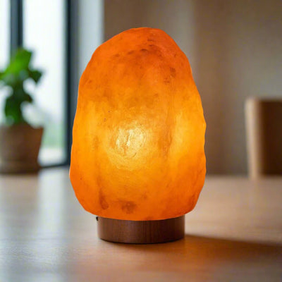 Quality Salt Lamp - Uk Plug - Appx 1.5 - 2kg - Look How They Shine