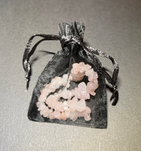 Rose Quartz Chipstone Bracelet - Look How They Shine