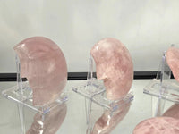 Rose Quartz Crystal Moon - Look How They Shine