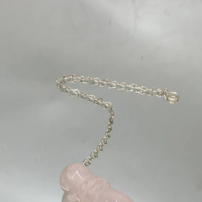 Rose Quartz Crystal Pendulum - Look How They Shine