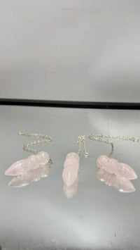 Rose Quartz Crystal Pendulum - Look How They Shine