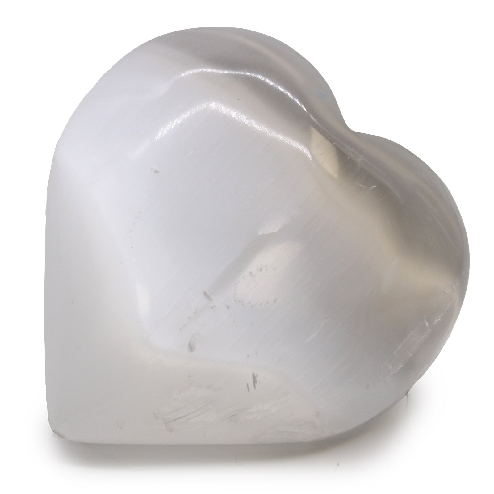 Selenite Heart - 10cm - Look How They Shine
