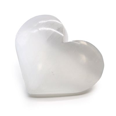 Selenite Heart - 5 - 6cm - Look How They Shine