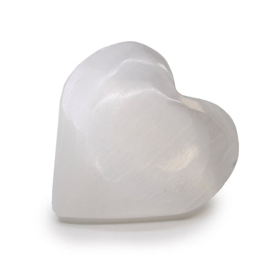 Selenite Heart - 7 - 8cm - Look How They Shine