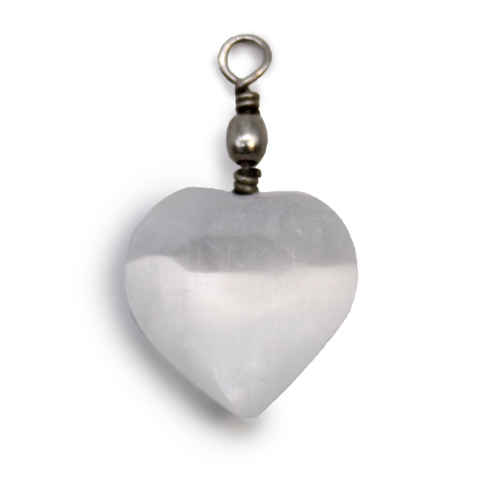 Selenite Heart Pendant - Look How They Shine