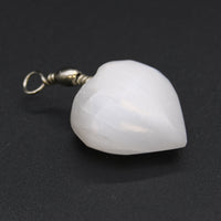 Selenite Heart Pendant - Look How They Shine
