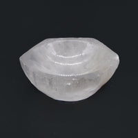 Selenite Hex Bowl - 6cm - Look How They Shine