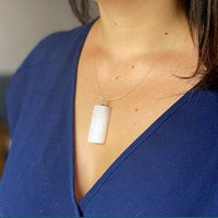 Selenite Natural Pendent - Look How They Shine