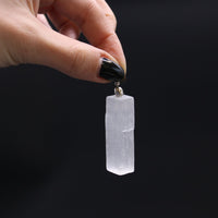 Selenite Natural Pendent - Look How They Shine