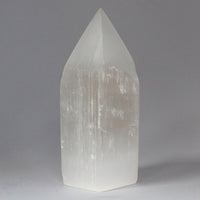 Selenite Pencil Point Tower - 15 Cm - Look How They Shine