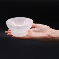 Selenite Ritual Bowl - 10cm - Look How They Shine