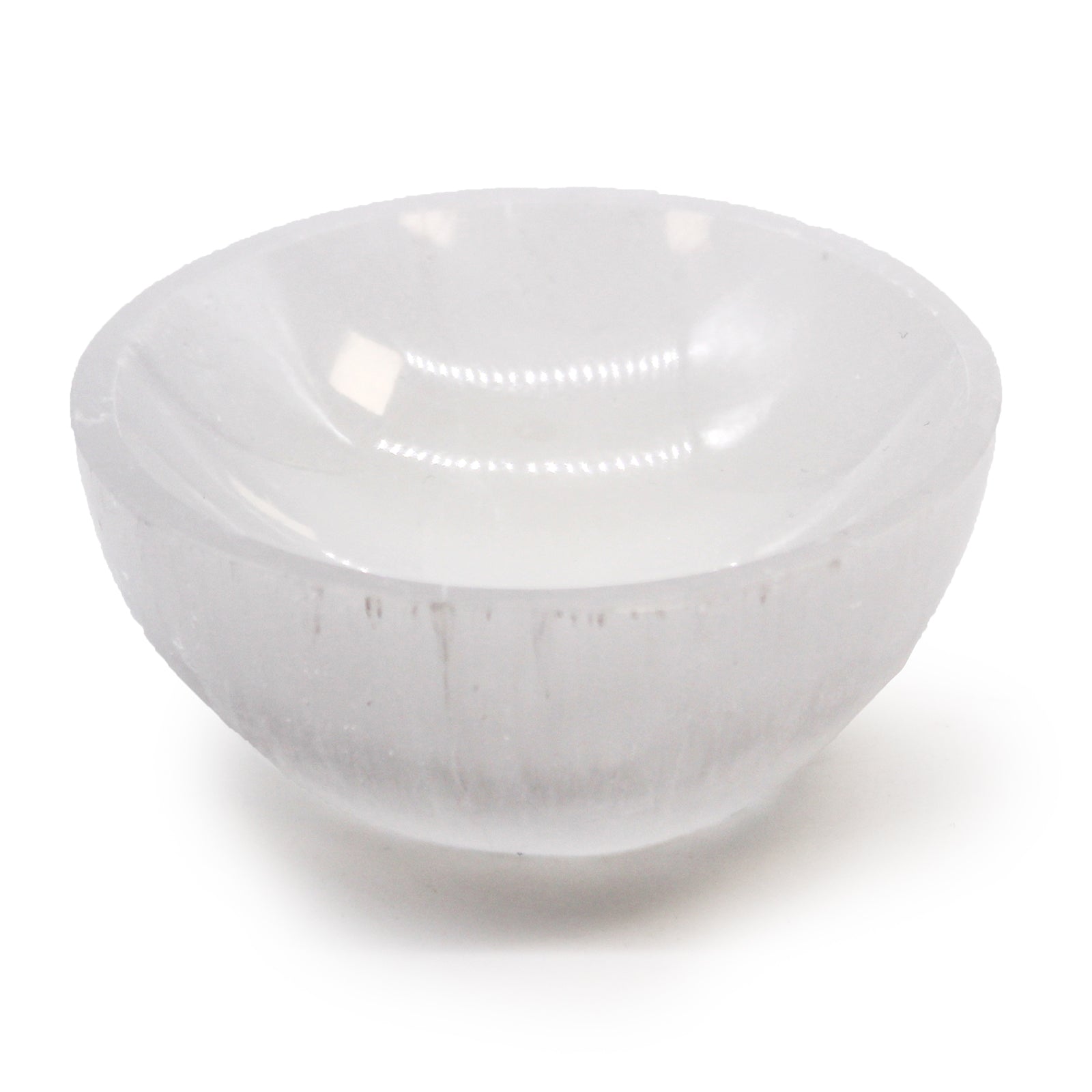 Selenite Ritual Bowl - 10cm - Look How They Shine