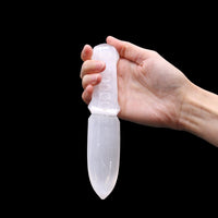 Selenite Ritual Knife - Chakra - Look How They Shine