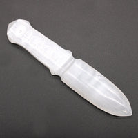 Selenite Ritual Knife - Chakra - Look How They Shine