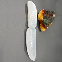 Selenite Ritual Knife - Classic - Look How They Shine