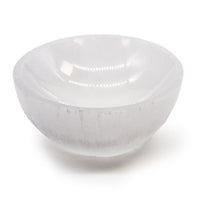 Selenite Round Bowl - 8cm - Look How They Shine