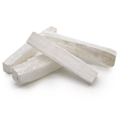 Selenite Stick Raw Crystal - Look How They Shine