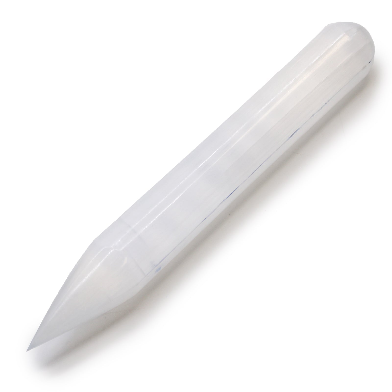 Selenite Wand - 16 Cm (Point One End) - Look How They Shine