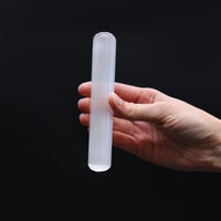 Selenite Wand - 16 Cm (Round Both Ends) - Look How They Shine