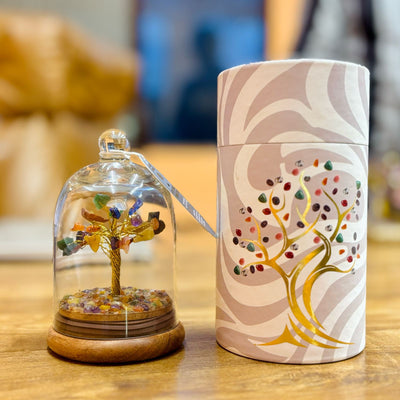 Seven Chakra Gemstone Dome Garden - Look How They Shine