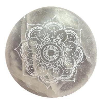 Small Charging Plate 8cm - Mandala Design - Look How They Shine