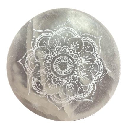 Small Charging Plate 8cm - Mandala Design - Look How They Shine