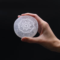 Small Charging Plate 8cm - Mandala Design - Look How They Shine