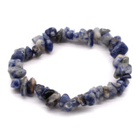Sodalite Chipstone Bracelet - Look How They Shine